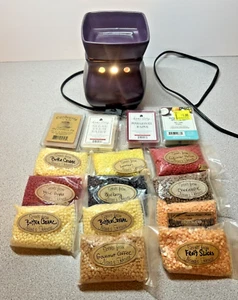 Electric Aroma Lamp Wax Warmer Melter With Large Assortment Scented Wax (E-8) - Picture 1 of 10