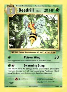 Pokemon TCG Beedrill 7/108 - Picture 1 of 2