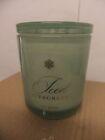 Scented candle in jar with patterned lid. Iced Evergreen.244 g.