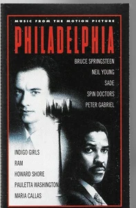Philadelphia [Original Soundtrack] by Various Artists (Cassette, 1993, Epic) - Imagen 1 de 2