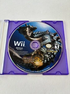 Monster Hunter Tri 3 (Nintendo Wii,2010) Game Disc Only Tested SHIPS FAST! - Picture 1 of 1