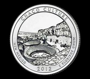 2012 D Chaco Culture NP Quarters New Mexico "Brilliant Uncirculated" ATB - Picture 1 of 2