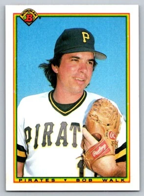 1990 Bowman - Bob Walk #163 - Image 1 of 2