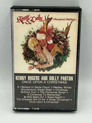 Kenny Rogers & Dolly Parton Once Upon a Christmas Cassette #ASK1-5307 RCA 1987 - Image 1 of 4
