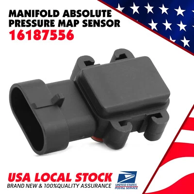 16187556 MAP Manifold Absolute Pressure Sensor For 1996-2000 Chevrolet K3500 - Image 1 of 4
