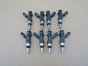 Mercedes Benz C63 AMG W204 2011 M156 V8 Fuel Injectors Set A1560780023 - Picture 1 of 5