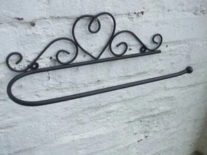 Handtuchstange Wandhandtuchhalter Küchenrollenhalter aus Eisen Landhaus - Bild 1 von 1