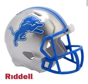 Detroit Lions Pocket Pro Riddell NFL Helmet Speed Style - Picture 1 of 1