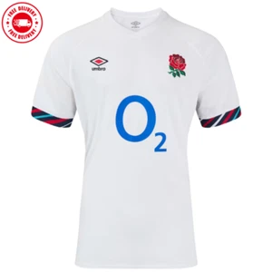 England 2024/25 HOME Rugby Union Jersey - Sizes S to 5XL - FREE POST - Picture 1 of 3