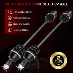 Front for Polaris RZR 4 800 RZR S 800 2010 2011 2012 2013 CV Axle Shafts - Picture 1 of 7