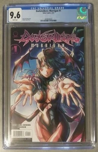 2022 Darkstalkers: Morrigan #1 Udon Comics 3/22 Cgc 9.6 BRAND NEW! - Picture 1 of 2