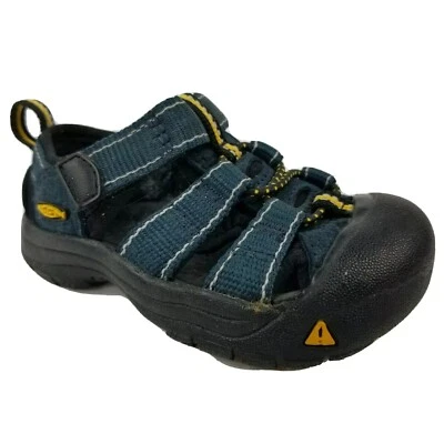 Keen Toddler Newport H2 Sandals Sz 4 Navy Blue Water Shoes Outdoor Euc - Image 1 of 4