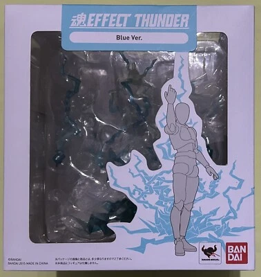 EFFECT THUNDER Blue Version BANDAI 2015 Tamashii Nations S.H. Figuarts Stage Act - Immagine 1 di 2
