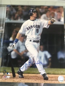 Hank Blalock Signed 11x14 All Star HR Rangers A1 Texas In Person - Picture 1 of 2