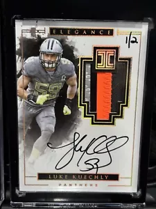 2016 Panini Impeccable - Elegance Veteran Patch Autographs - Luke Kuechly /2 - Picture 1 of 1