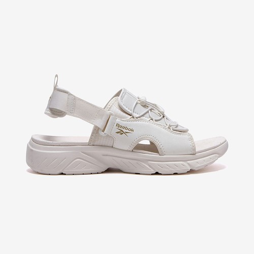 Nuovo SANDALO REEBOK HYPERIUM SLIDE 100210107 CREMA US 5 10 UNISEX TAGLIA TAKSE