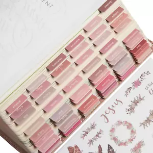 Bible Tabs, Rosey Edition, Laminated with Stickers, Bible Book Tabs and Labels - Picture 1 of 12