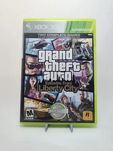 Grand Theft Auto: Episodios de Liberty City (Xbox 360) con caja original probada - Imagen 1 de 2