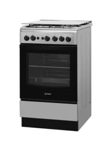 Cucina a Gas Forno a gas INDESIT 4 Fuochi 50 x 60 cm Colore Inox IS5G1PMX/E - Foto 1 di 2