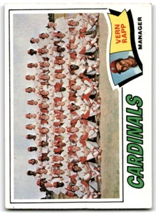 1977 Topps #183 St. Louis Cardinals / Vern Rapp Team Checklists - Picture 1 of 2