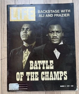 LIFE Magazine March 5, 1971, Backstage with ALi and Frazier - Picture 1 of 3