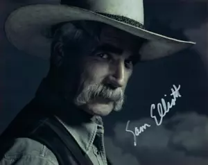 Foto firmata Sam Elliot 8x10 DA VEDERE molto bella autografata + certificato di autenticità - Foto 1 di 1