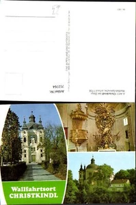 712764 Mehrbild AK Christkindl b. Steyr Wallfahrtskirche Altar Kanzel - Picture 1 of 1