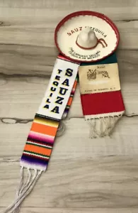 Decorazione ornamento SAUZA TEQUILA vintage anni 70 da Hotel Quinta Mar Messico - Foto 1 di 2