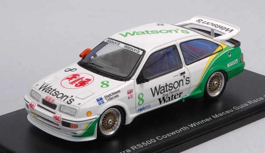 Spark Model FORD SIERRA RS RS500 COSWORTH N.8 WINNER MACAU G.RACE 1989 T.HARVEY  - Immagine 1 di 1