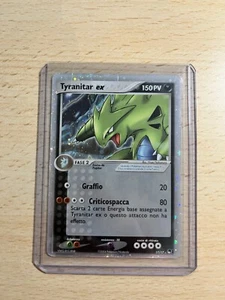 POKEMON Tyranitar EX 17/17 CARTA ULTRA RARA HOLO POP Serie 1 PROMO ITALIANO Exc - Foto 1 di 2