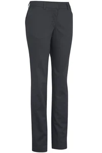 Edwards Garments Ladies Slim Chino Flat Front Pant - 8555 - Picture 1 of 2