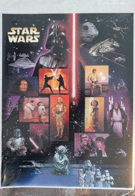 Hoja de estampillas Star Wars MNH 41c 2007 Scott 4143 USPS sellada NUEVO Foto 1 de 2