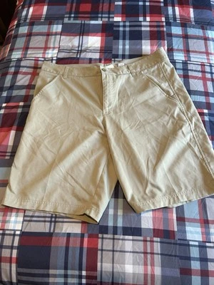 FILA MENS SIZE 36 KHAKI GOLF SHORTS BIN C Foto 1 de 4