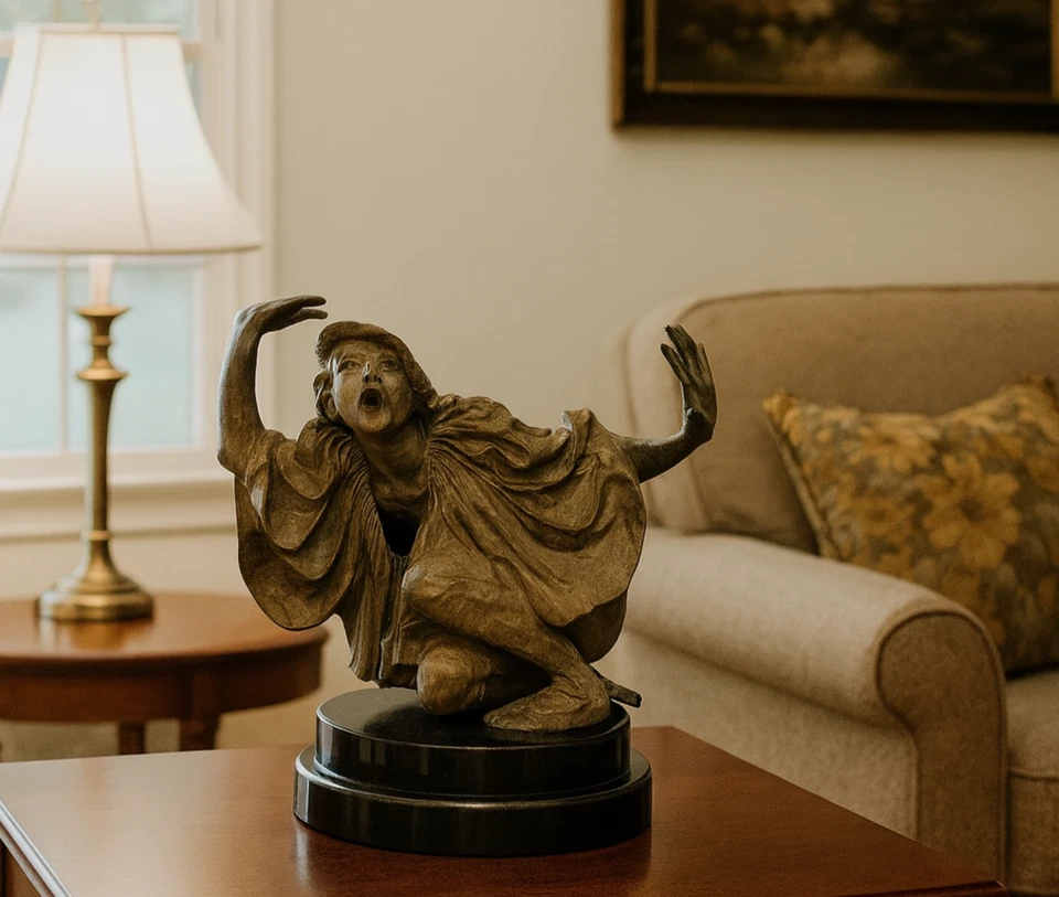 Escultura de bronce Richard MacDonald Jacques Atelier 11 pulgadas edición limitada Foto 1 de 3