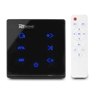 Power Dynamics 952.450 Powerline A50B 2x20W Amplifier with Bluetooth, Black - Picture 1 of 12
