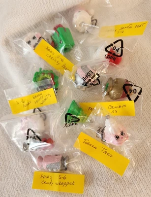 全新 Shopkins Xmas Blind Baubles 批量 12 件 散装 收藏雕像 — 第 1/4 张图片