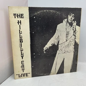 Elvis Presley The Hillbilly Cat "Live" Vinyl 2xLP US 1970s? Pressing VG/VG Rock - Picture 1 of 3