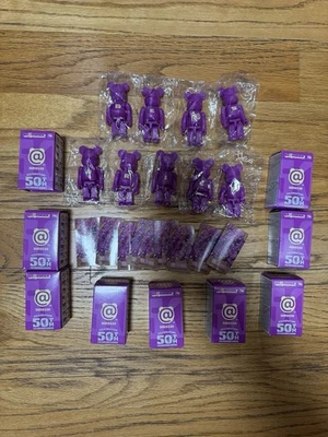 BE@RBRICK MEDICOM JUGUETE 100% Serie 50 Letra Básica "Juego Completo Completo Lote de 9" Foto 1 de 4