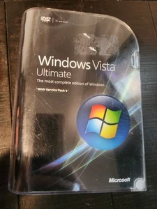 Windows Vista Ultimate 32- and 64-bit Full Version w/ Product key #1-E1A - Photo 1/1