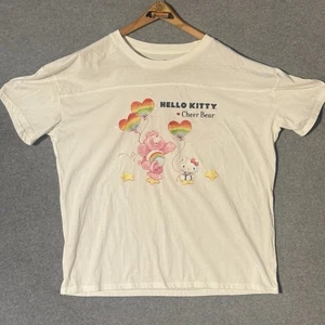 Hello Kitty And Friends Cheer Bear Sanrio T shirt 3XL Short Sleeve White Tee - Picture 1 of 5