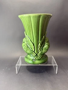 Shawnee American Pottery Double Dove Vase #829 grasgrün glasierte Keramik wie abgebildet - Bild 1 von 11