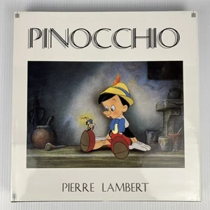 Pinocchio by Pierre Lambert 1st edition 1997 HC art DIsney film history - Imagen 1 de 11