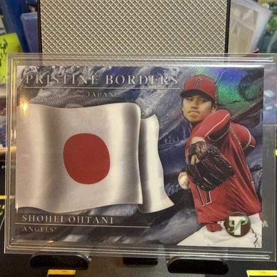 Shohei Ohtani Topps Chrome Pristine Borders Japanese Flag Refractor #PB-13 - Image 1 of 4