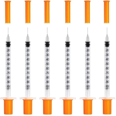 ALL-IN-ONE_EMPORIUM 30G 1mL Syringe with 13mm Needle - Pack of 20..