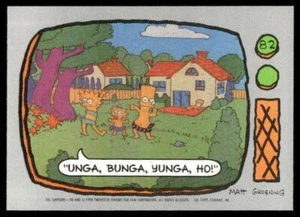1990 Topps The Simpsons #82 Unga, Bunga, Yunga, Ho! NM+ - Picture 1 of 2