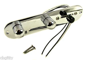 Bright Chrome Pre-wired Pickup Selector with Volume, Tone and 3-way Switch - Picture 1 of 1