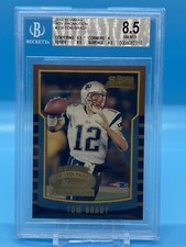 2000 Bowman Tom Brady ROY Promotion Beckett 8.5  Very Rare Card Mint Sharp
