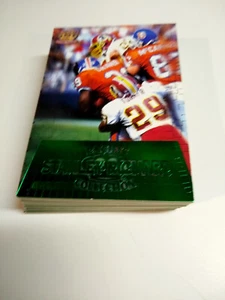 1996 Pacific Gridiron Football  Jumbo GEMS Set 1-50) - Picture 1 of 2
