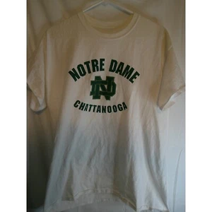 Notre Dame Chattanooga T-Shirt Camp Like A Champion Today Tee Size Large - Picture 1 of 2