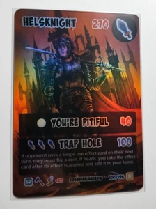Hermitcraft TCG HelsKnight WelsKnight Holo Rare Card #100 Alter Ego PVP Type - Bild 1 von 3